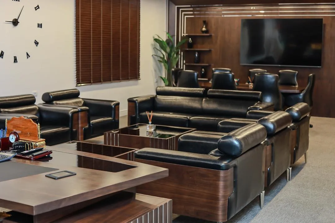 Administrative offices inside the authority's building