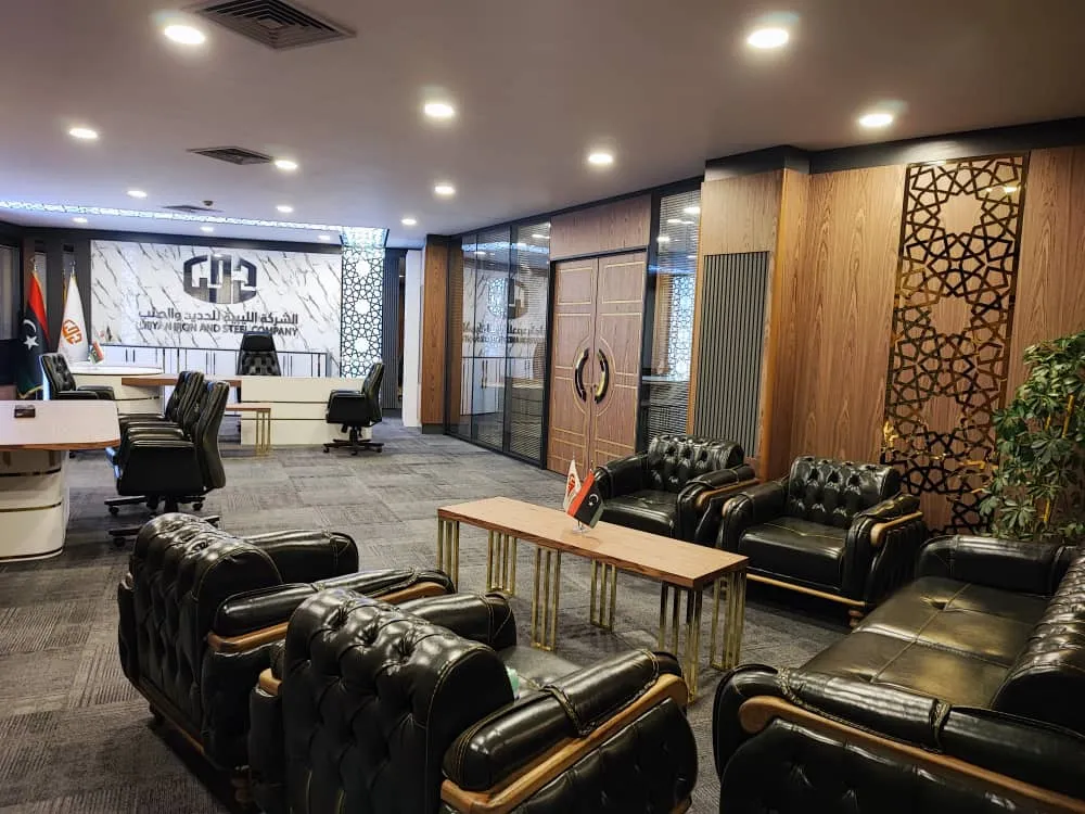 Updated workspaces with new furniture