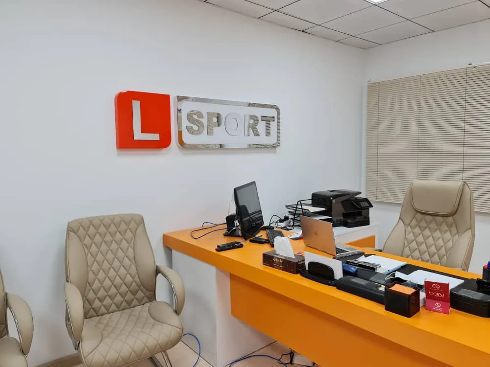 Equipped administrative offices inside the channel's building